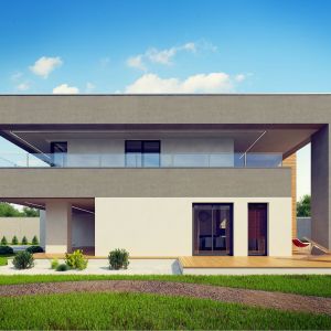 Dom Zx108 to ponad 190 m² powierzchni użytkowej. Fot. Z500
