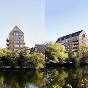 Apartamentowiec Strandparken w Sztokholmie to najprawdopodobniej najwyższy drewniany budynek na świecie. Fot. www.wingardhs.se