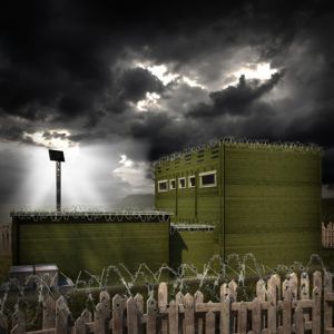 Zombie Fortification Cabin to projekt stosunkowo prosty. Fot. Tiger Log Cabins