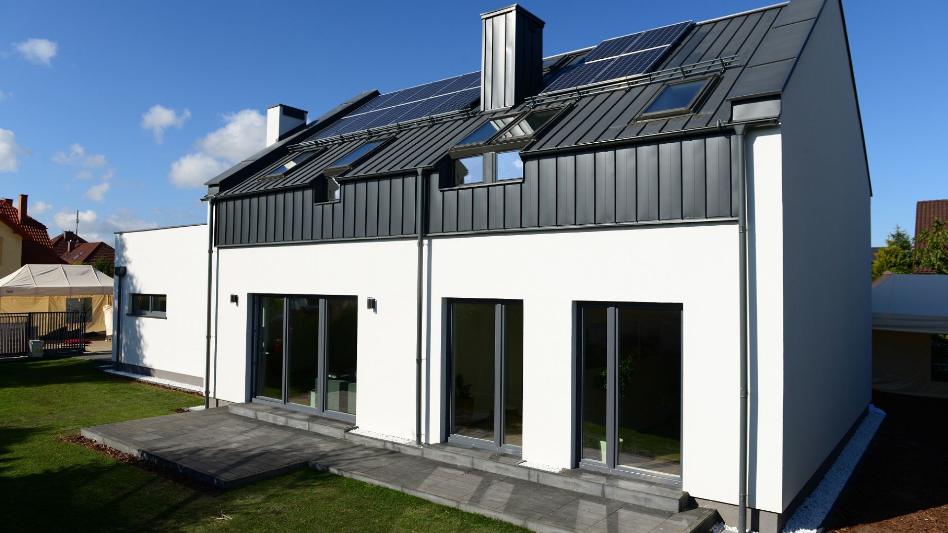 Modelowe domy o wysokim standardzie energetycznym