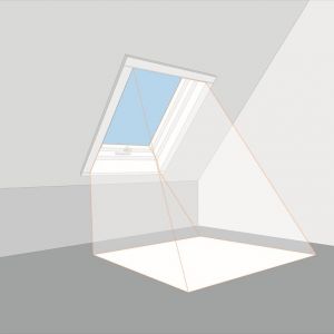 Krótkie okno = ograniczony dostęp światła. Fot. Roto