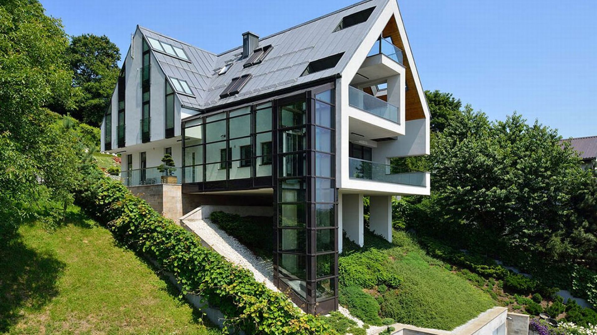 GG House – niezwykły projekt domu jednorodzinnego w Krakowie