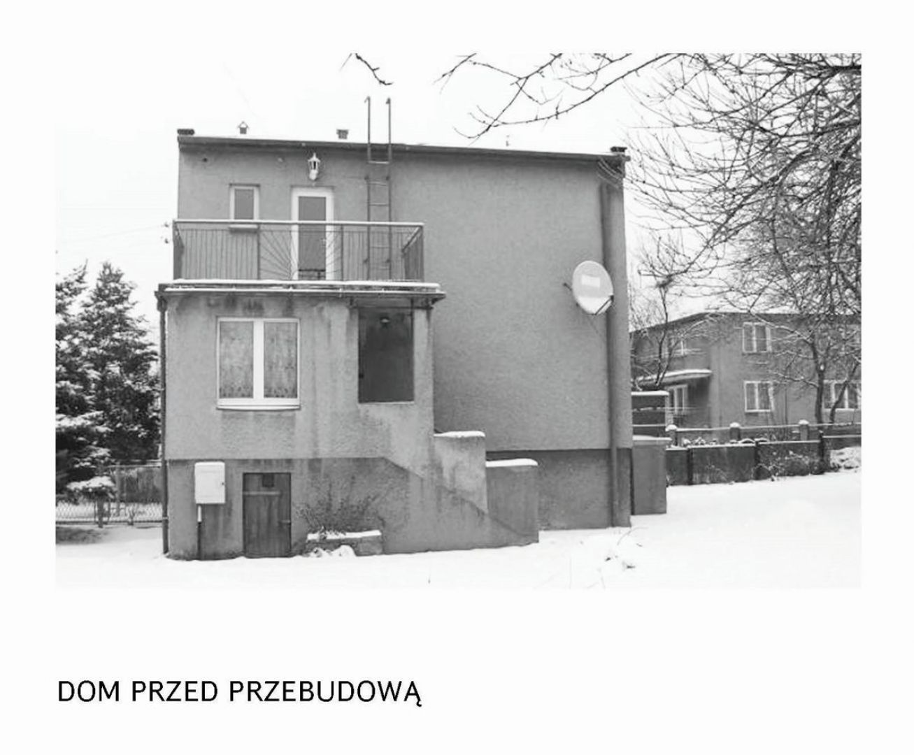 Tak prezentował się dom przed modernizacją. Fot. Tomasz Zakrzewski