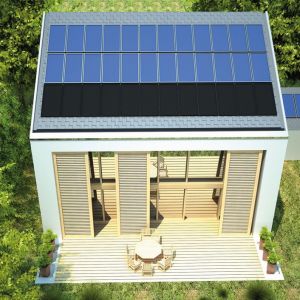 Elewacja południowa w budynkach pasywnych pełni rolę akumulatora ciepła, płynącego z energii słonecznej. Fot. Pracownia projektowa Pasywny m²