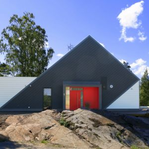 Dom w Trosie w Szwecji zgodny ze standardem Multi-Comfort. Fot. Saint-Gobain