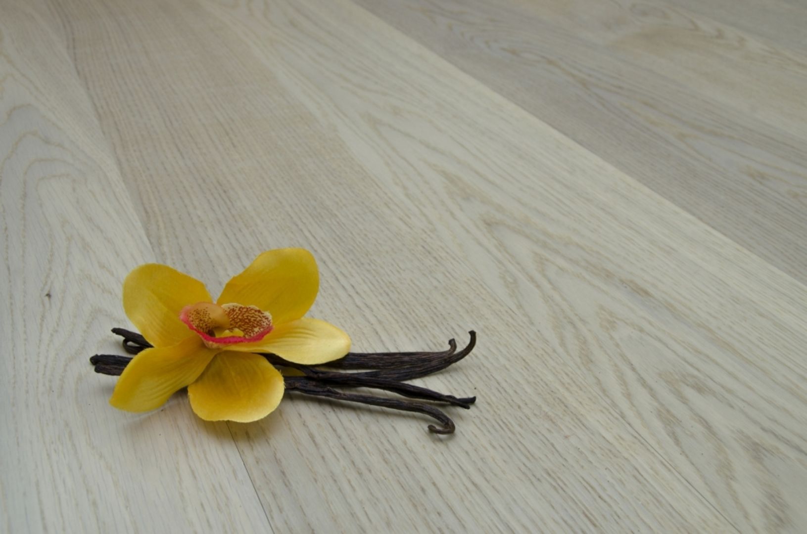 Miłośnikom jasnych, ciepłych tonacji przypadnie do gustu podłoga Vanilla w wybarwieniu przywodzącym na myśl tę słodką i aromatyczną przyprawę. Fot. Kaczkan