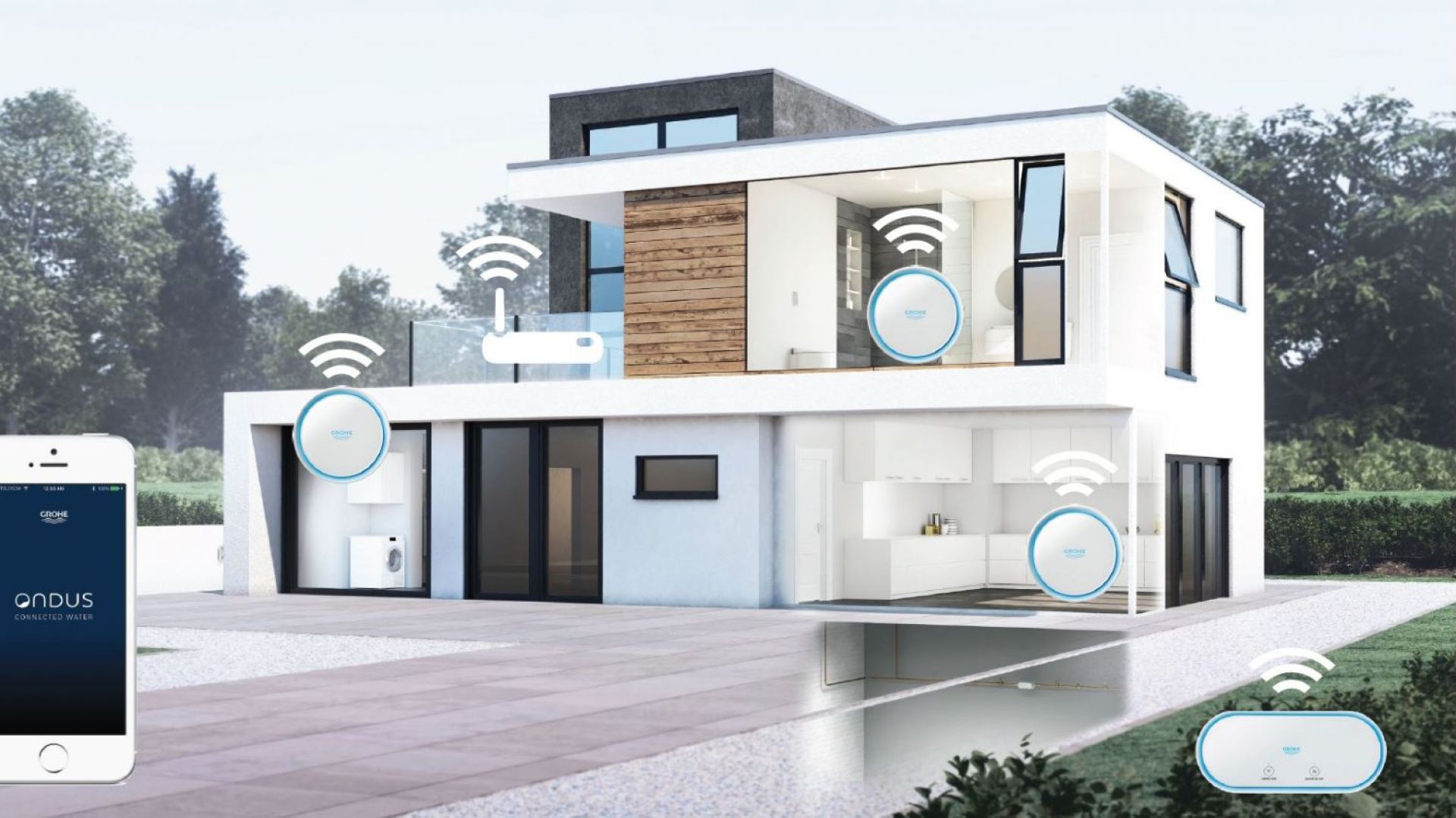 GROHE Sense-Sense Guard. Fot. Grohe