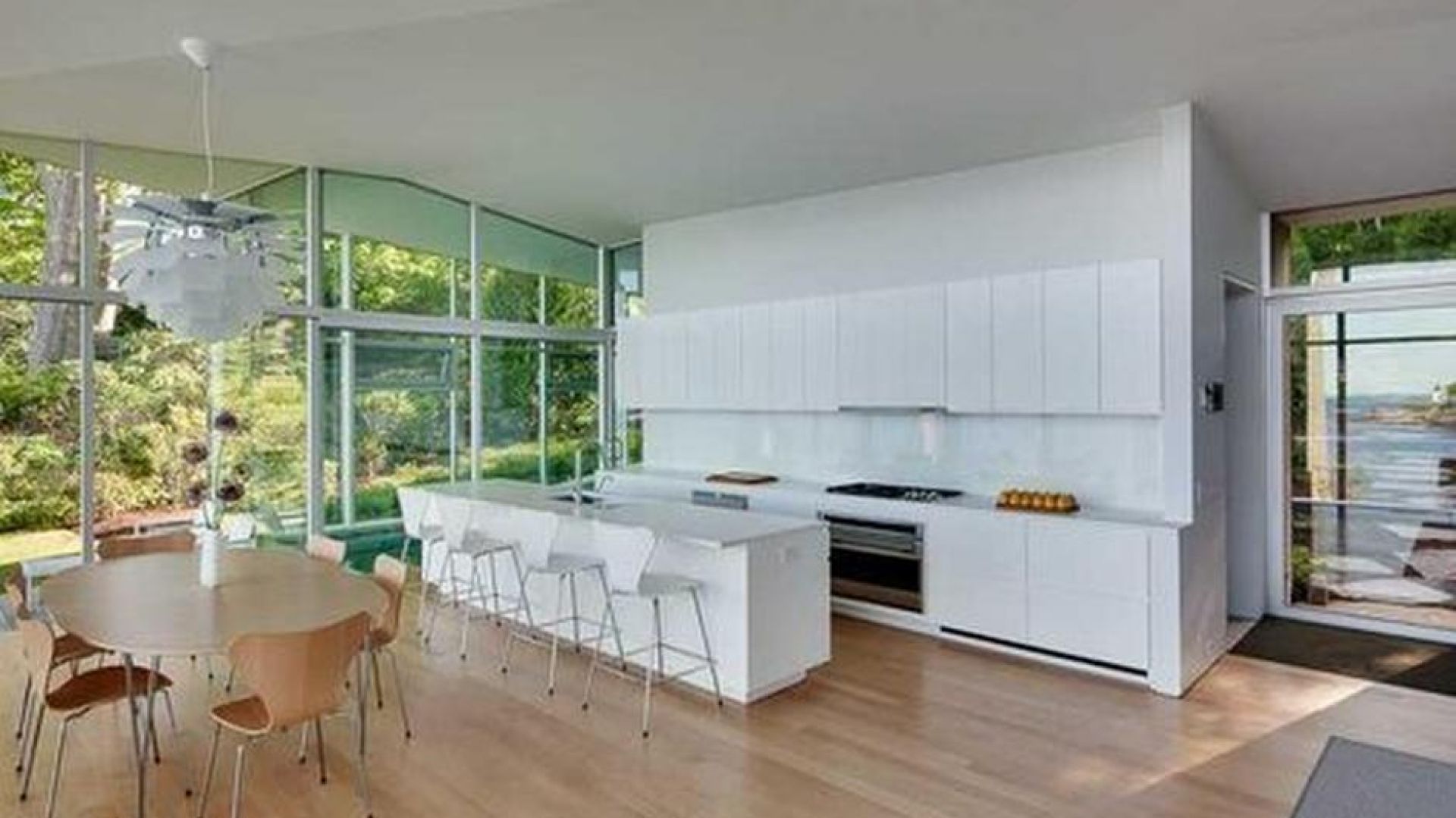 Dom urządzony w nowoczesnym, minimalistycznym stylu