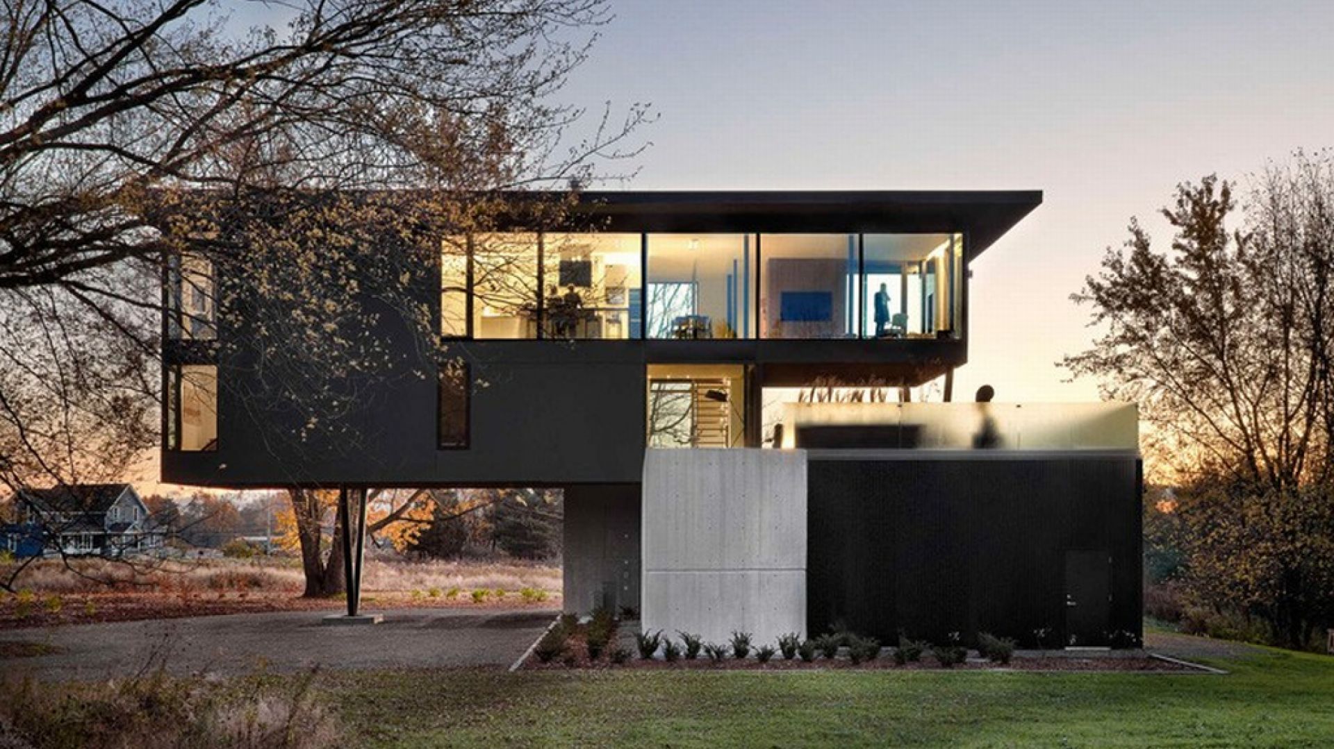 Treehouse zaprojektowany przez studio architektoniczne Forestgreen. Fot. Lisa Petrole