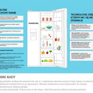 O to jak należy przechowywać żywność w lodówce. Fot. Samsung