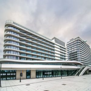 Radisson Blu Resort Świnoujście, al. Baltic Park Molo 2 – "Wyróżnienie Internautów” w kategorii „budynek niemieszkalny nowy”. Fot. Baumit