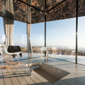 Projekt tego ekologicznego, energooszczędnego domu jest wynikiem pracy dużego, doświadczonego zespołu architektów i specjalistów w dziedzinie szkła, oraz inżynierów i konsultantów. Fot. Guardian Glass, LLC, ©Gonzalo Botet