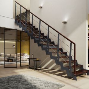 Внутренняя лестница - как подобрать ступени под стиль интерьера?