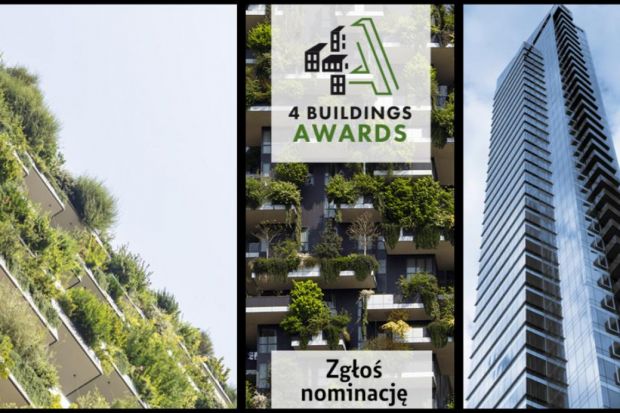 Konkurs 4 Buildings Awards 2019 wkracza w kolejny etap. Dziękujemy za ogromną liczbę zgłoszeń. Wkrótce przedstawimy TOP w każdej kategorii i uruchomimy głosowanie dla Czytelników naszych portali, które potrwa do 25 października 2019 roku. Zwyci