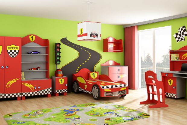 Zestaw dla &ldquo;małego kierowcy&rdquo; rozwija kreatywność zabaw oraz wprawia dzieci w dobry nastr&oacute;j.