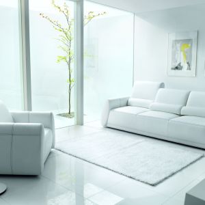 Sofa "Prosecco" to nowoczesne w formie meble, których wzornictwo inspirowane jest aktualnym, włoskim designem. Regulowana wysokość oparcia i głębokość siedziska. Fot. Etap Sofa
