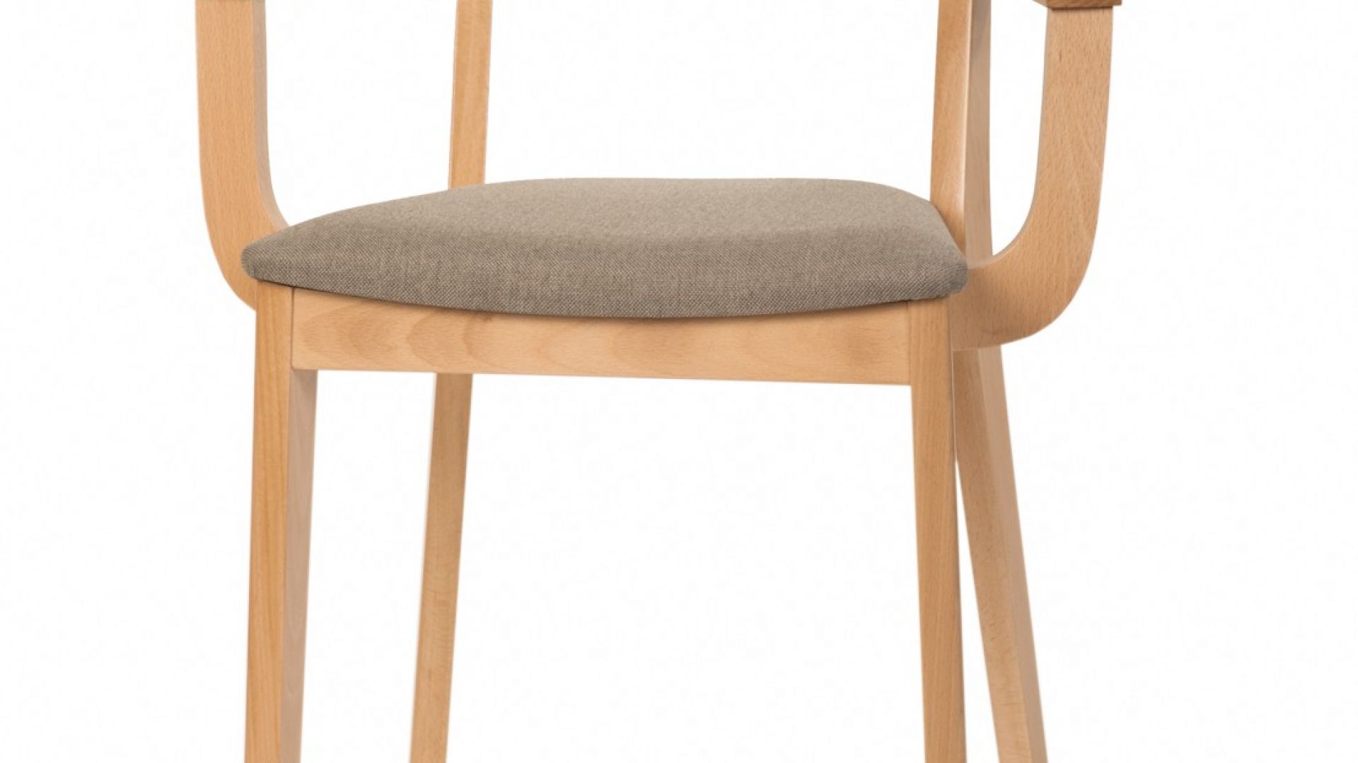 Krzesła "B-1320" prostota giętych form