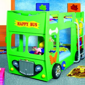 "Happy Bus Geen" Plastico. Fot. Plastico