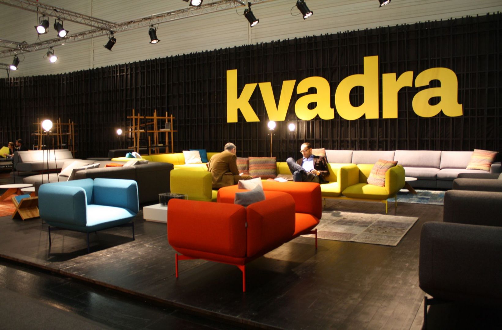 Kolekcja firmy Kvadra prezentowana podczas targów  w Kolonii. Fot. Katarzyna Hryniewicka