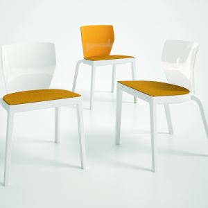 Krzesła "BI" firmy Infiniti. Oferta: Dado Design. Fot. Archiwum. 