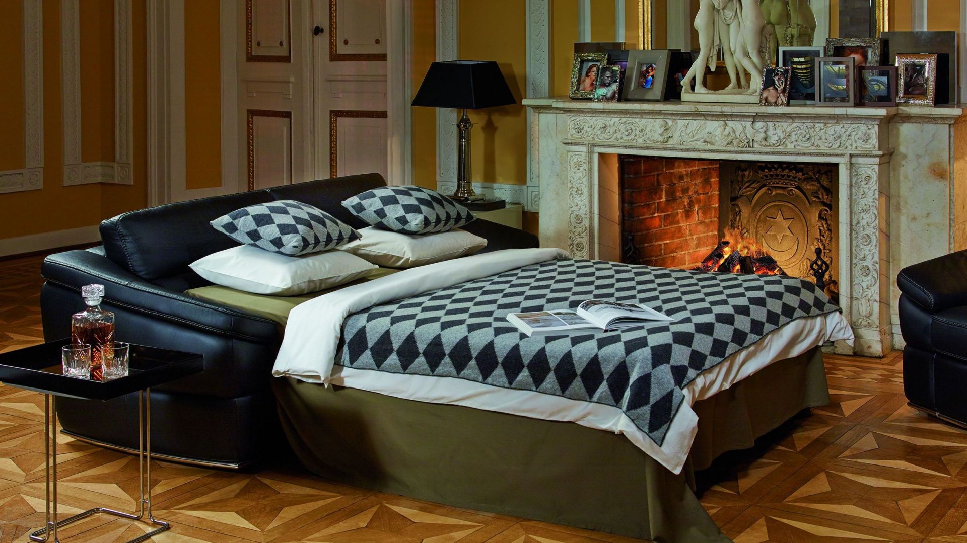 Sofa z funkcją spania – alternatywa dla łóżka w sypialni