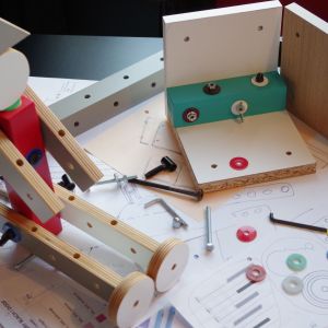 Zabawki do skręcania dla dzieci, ćwiczące kreatywność, projekt Marty Krupińskiej
Fot. Archiwum projektantki