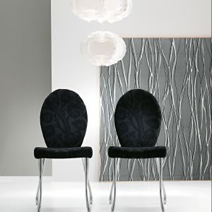Stylizowane krzesła Ribes. Fot. Bonaldo. 