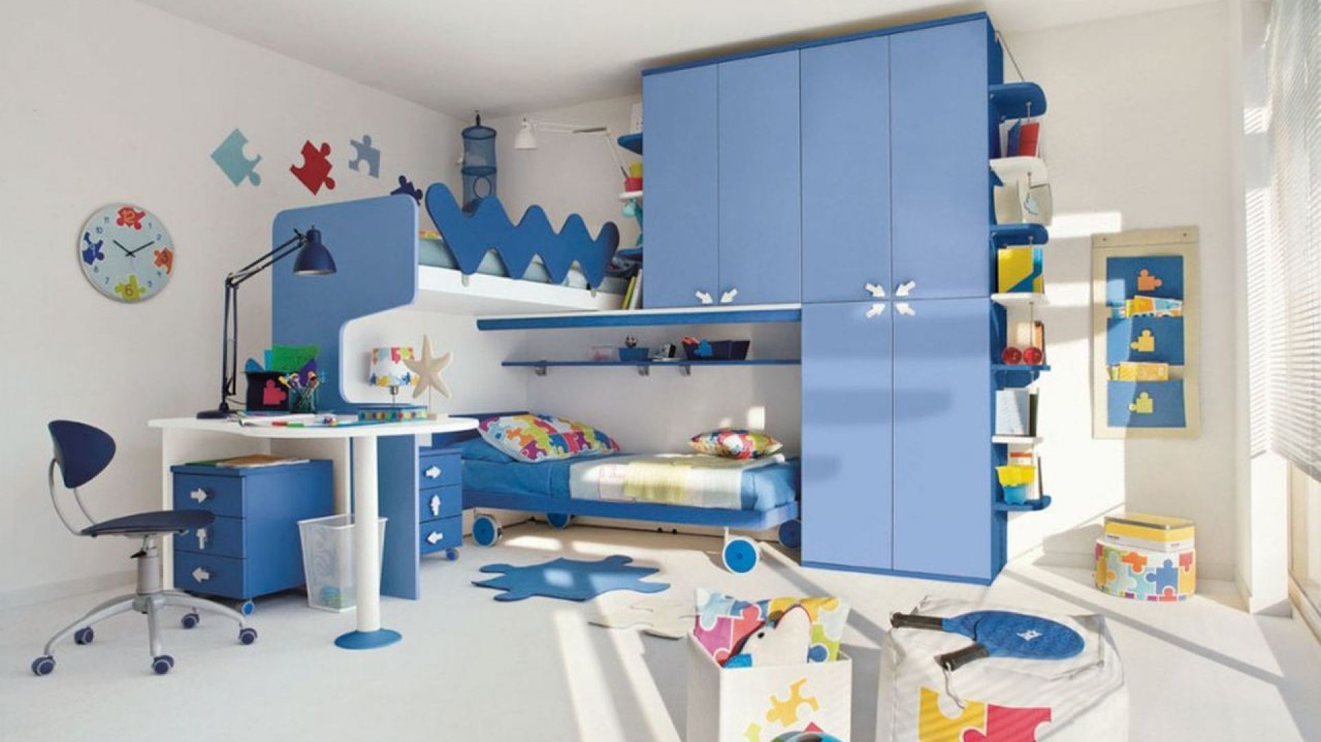 Przechowywanie w pokoju dziecięcym - ciekawe i funkcjonalne rozwiązania