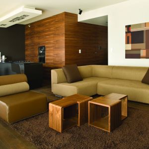 Sofa "Bloc" marki Noti została zaprojektowana przez znanego designera - Piotra Kuchcińskiego. Fot. Noti