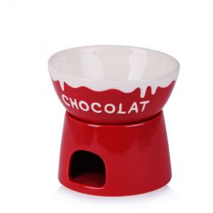 Walentynkowy zestaw do fondue. Idealny do roztopienia słodkiej czekolady. Fot. Home&you 
