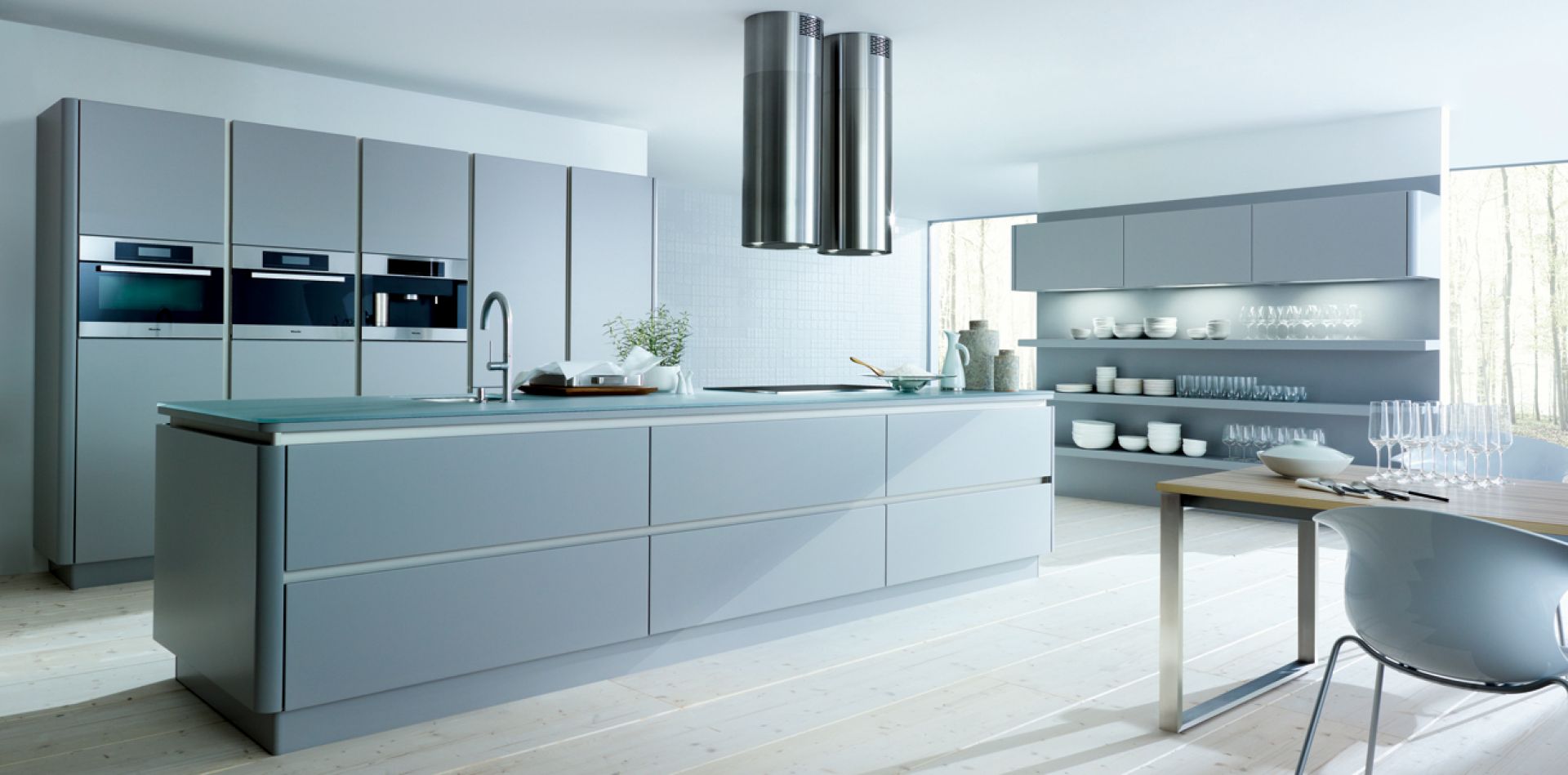 Wyspa stanowi doskonałe uzupełnienie nowoczesnych wnętrz kuchennych, Dzięki niej można stworzyć minimalistyczną aranżację. Fot. Next 125