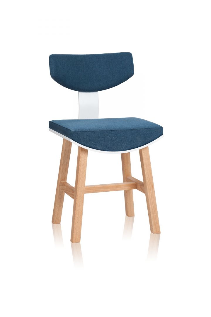 Krzesło z kolekcji Torii, podobnie jak hoker i taboret, jest wyjątkowo wygodne, ergonomiczne i komfortowe w użytkowaniu. Fot. Halex