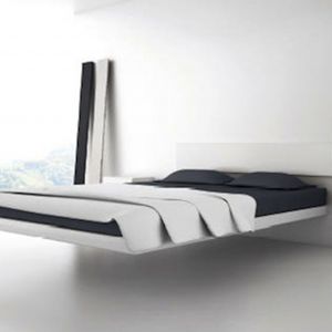 Jednym z najdroższych łóżek świata jest Floating Bed, projektu Janjaap Ruijssenaars. Jego cena to 1.7 milionów dolarów. Na czym polega jego unikalność? Łóżko unosi się nad ziemią, dzięki magnezom, które odpychają mebel od podłoża. Fot. luxury-insider.com