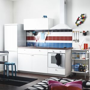 Kuchnie Metod dają szerokie możliwości aranżacji wnętrza. Fot. IKEA