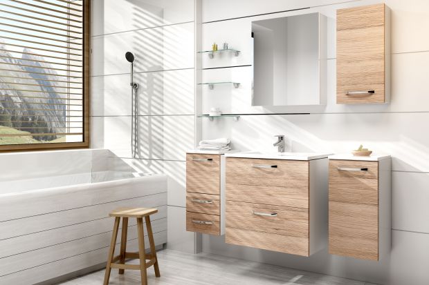 Drewniane meble do łazienki to dość odważne rozwiązanie, ale jakże stylowe. Zobacz aktualne pomysły producentów, na pięknie i naturalne wnętrze kąpielowe.
