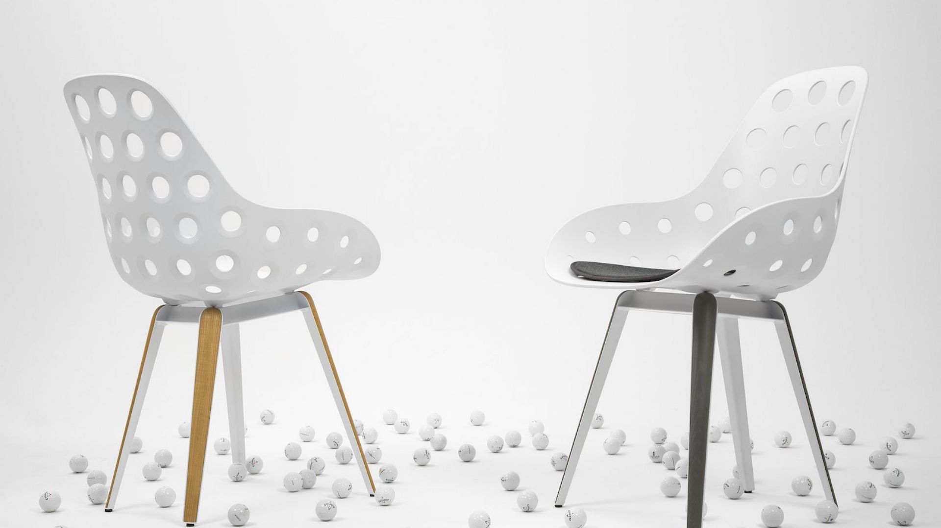 "Slice Holes" - krzesło o nowoczesnym kształcie