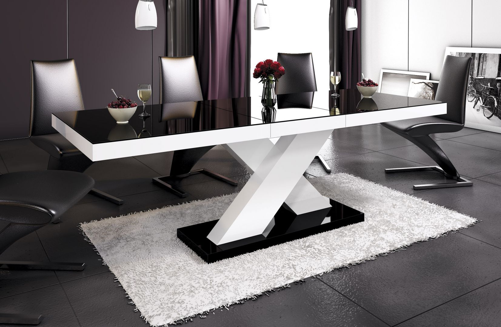 Stół Xenon wyróżnia się nowoczesną stylistyką. Fot. Hubertus 