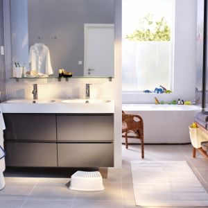 Meble z kolekcji Godmorgon zapewnią dużą ilość miejsca do przechowywania. Fot. IKEA
