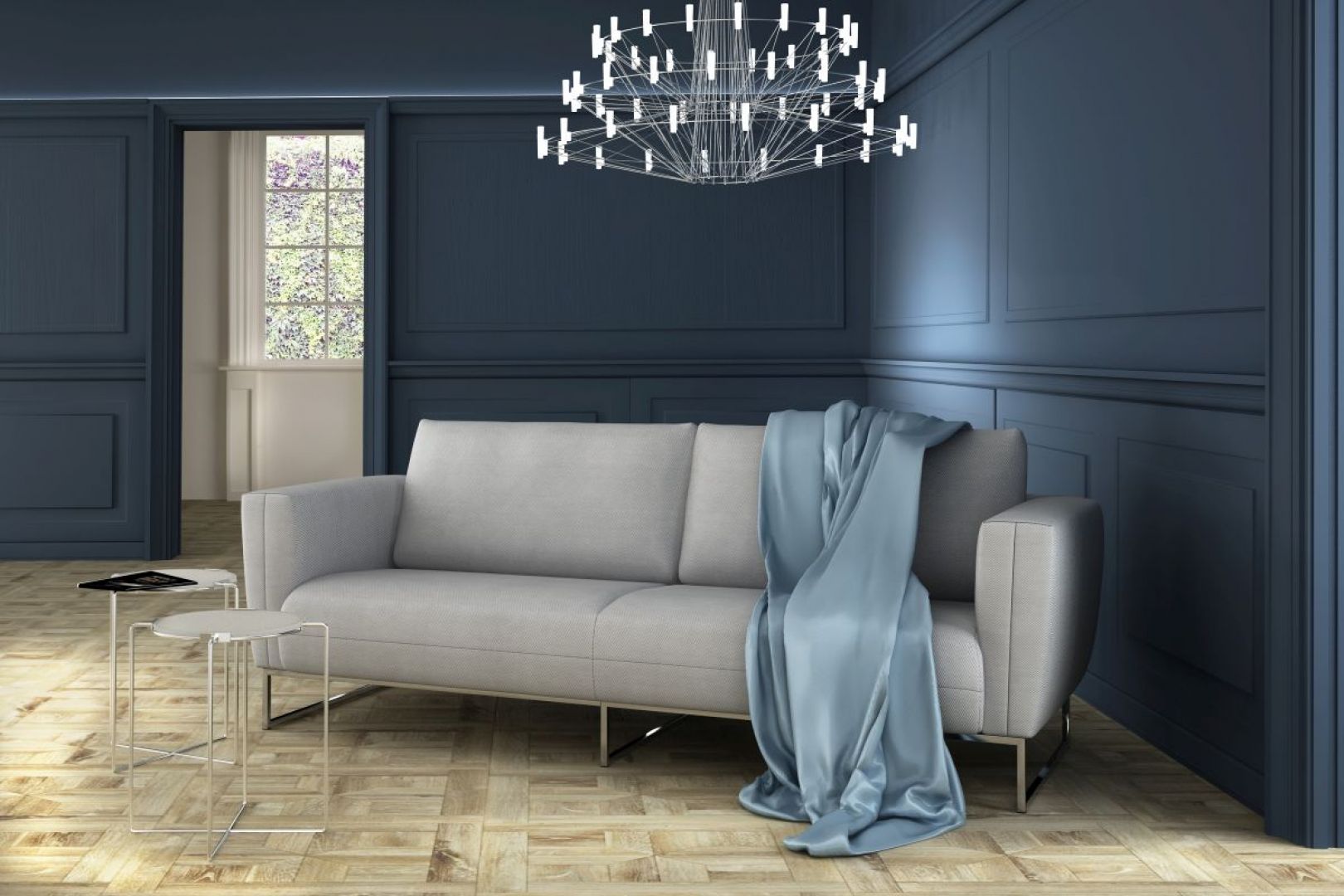 Sofa Hana wyróżnia się zgrabną formą. Fot. Adriana Furniture