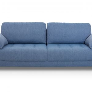 Sofa Tivoli dostęna jest w wielu ciekawych kolorach tkanin obiciowych. Fot. Salony Agata