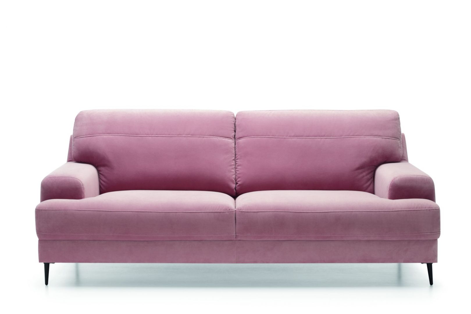 Sofa Mondo z miękkim oparciem, w ciekawym kolorze. Fot. Gala Collezione