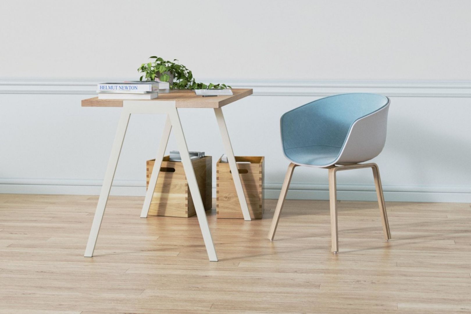 Są takie materiały, które zawsze będą modne i tutaj najlepszym potwierdzeniem jest drewno. Od lat wykorzystywany w najróżniejszych projektach mebli: stoły, krzesła, fotele, komody a nawet lampy. Fot. Borcas 
