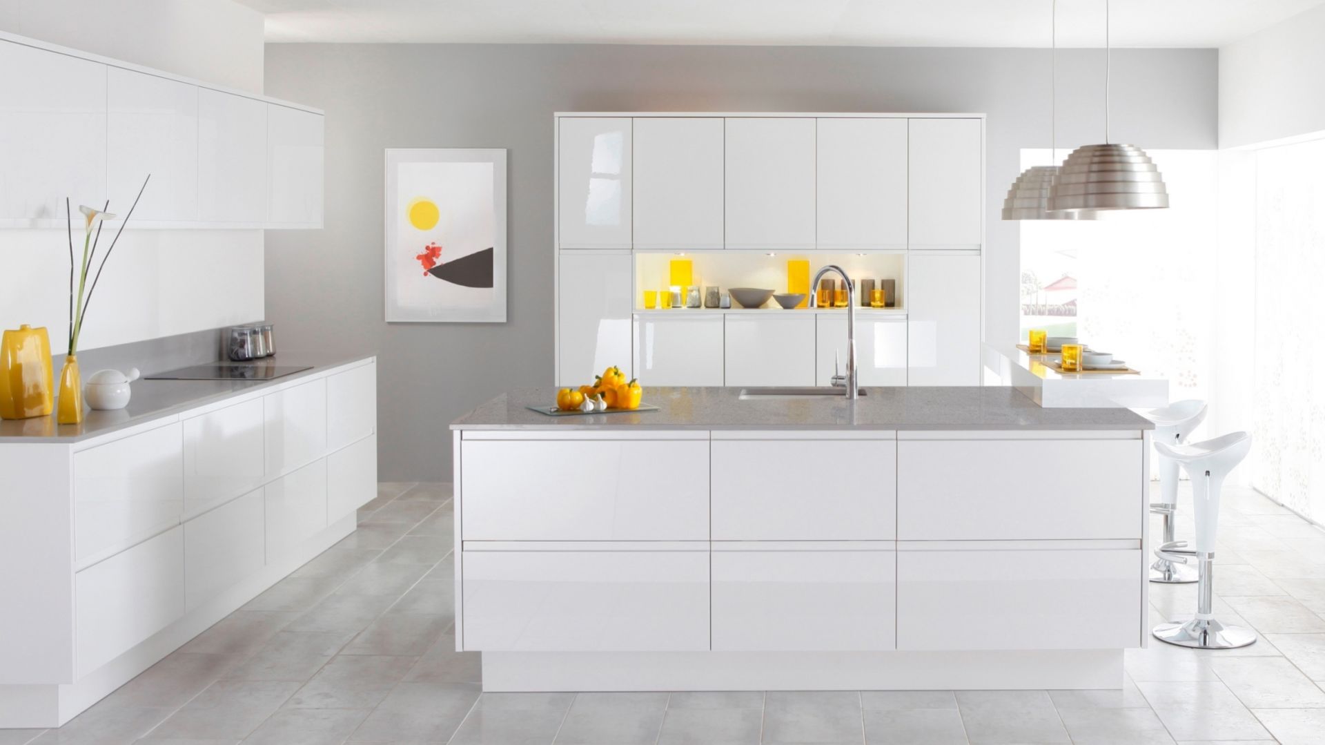 Blat Noble Concrete Grey. Fot. Technistone