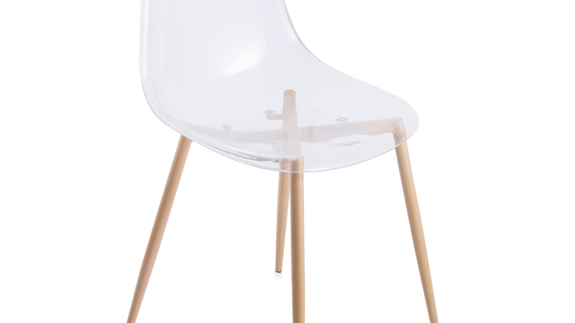 "Traspar" - transparentne krzesło