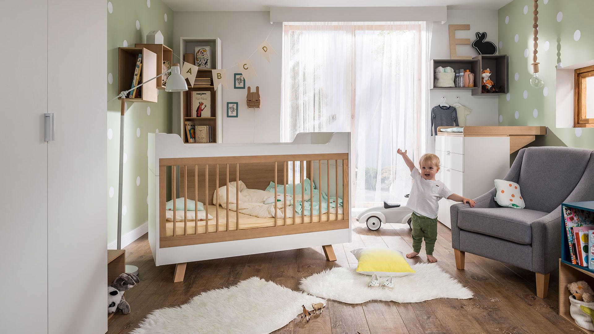 10 najpiękniejszych łóżeczek dla niemowląt