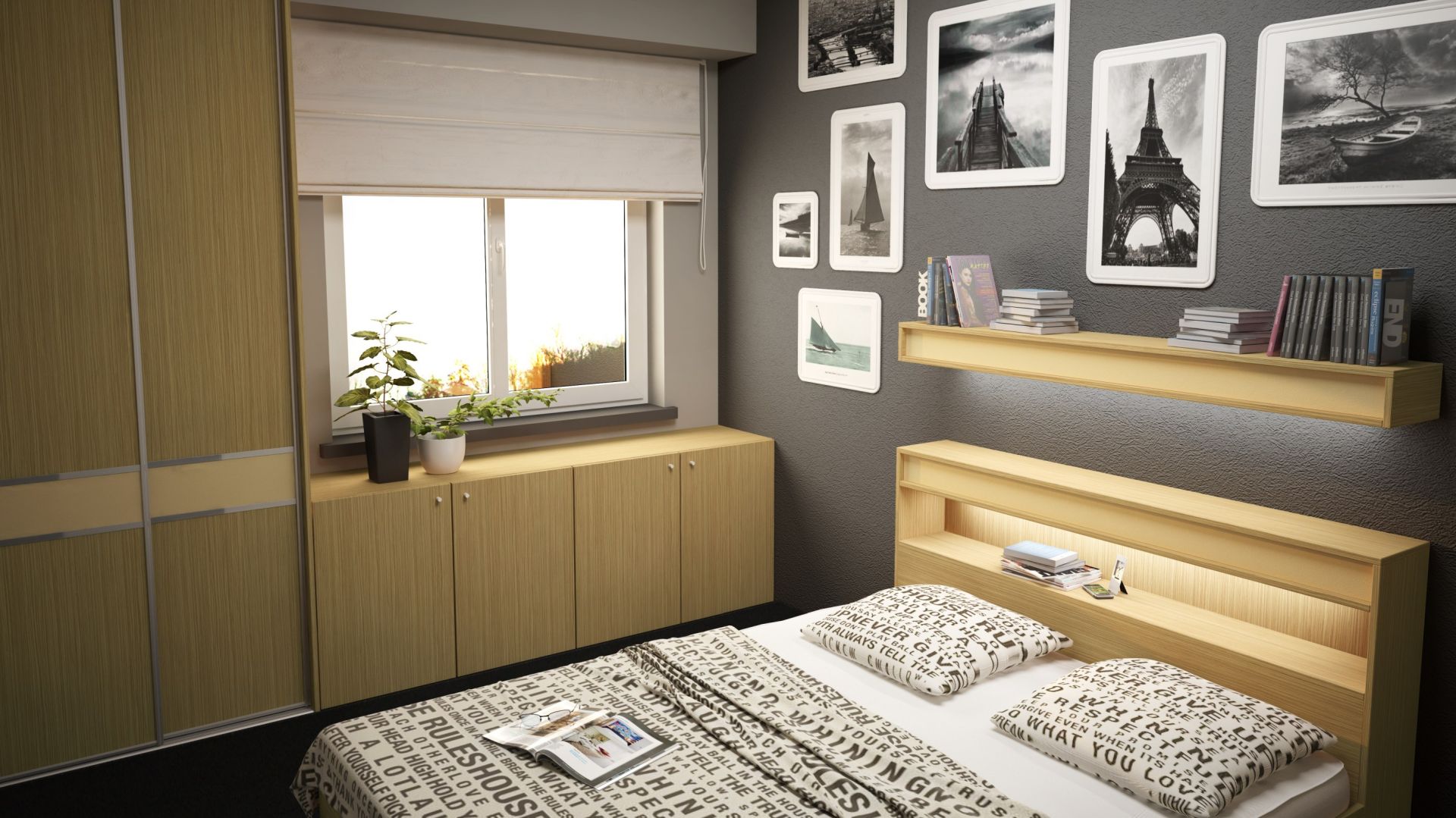 Jak dobrze wykorzystać przestrzeń w małej sypialni?