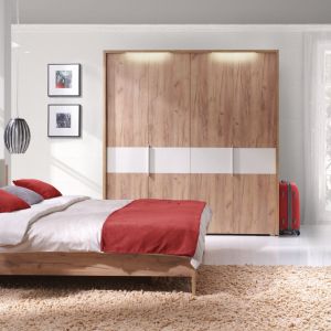 Sypialnia Melody doskonale sprawdzi się we wnętrzach w stylu eko. Fot. Wajnert Meble