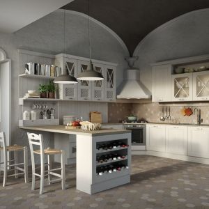 Biała kuchnia z półwyspem. Fot. Home Concept