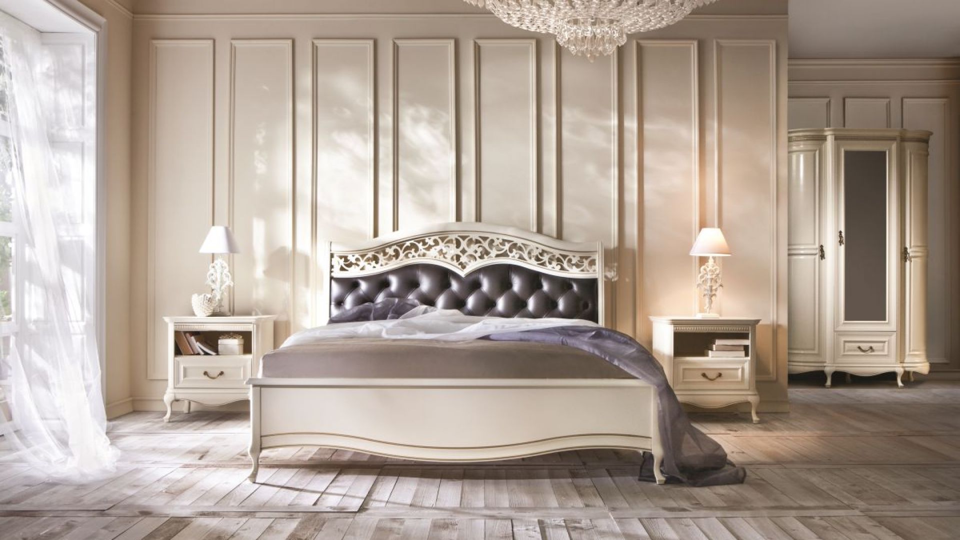Sypialnia w romantycznym stylu - idealna na Walentynki