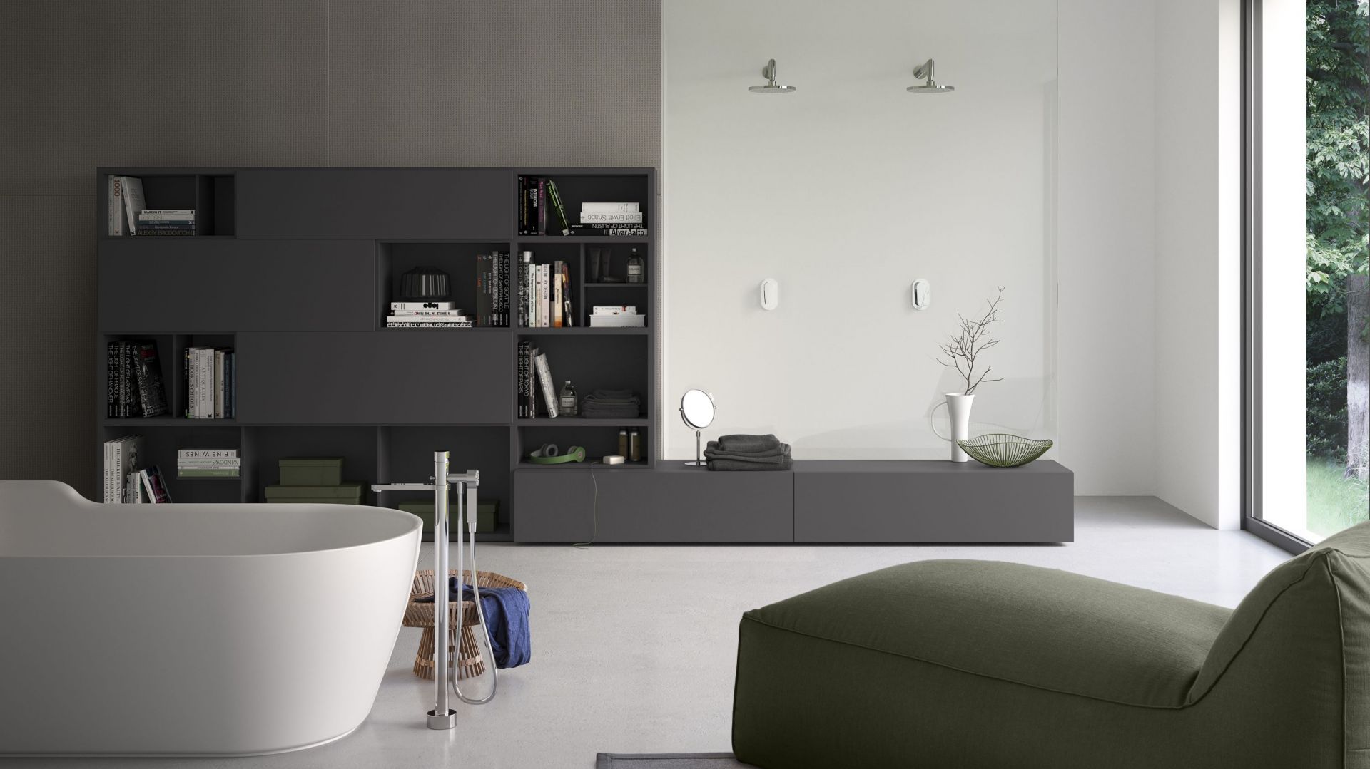 Minimalistyczny salon. Fot. Pianca